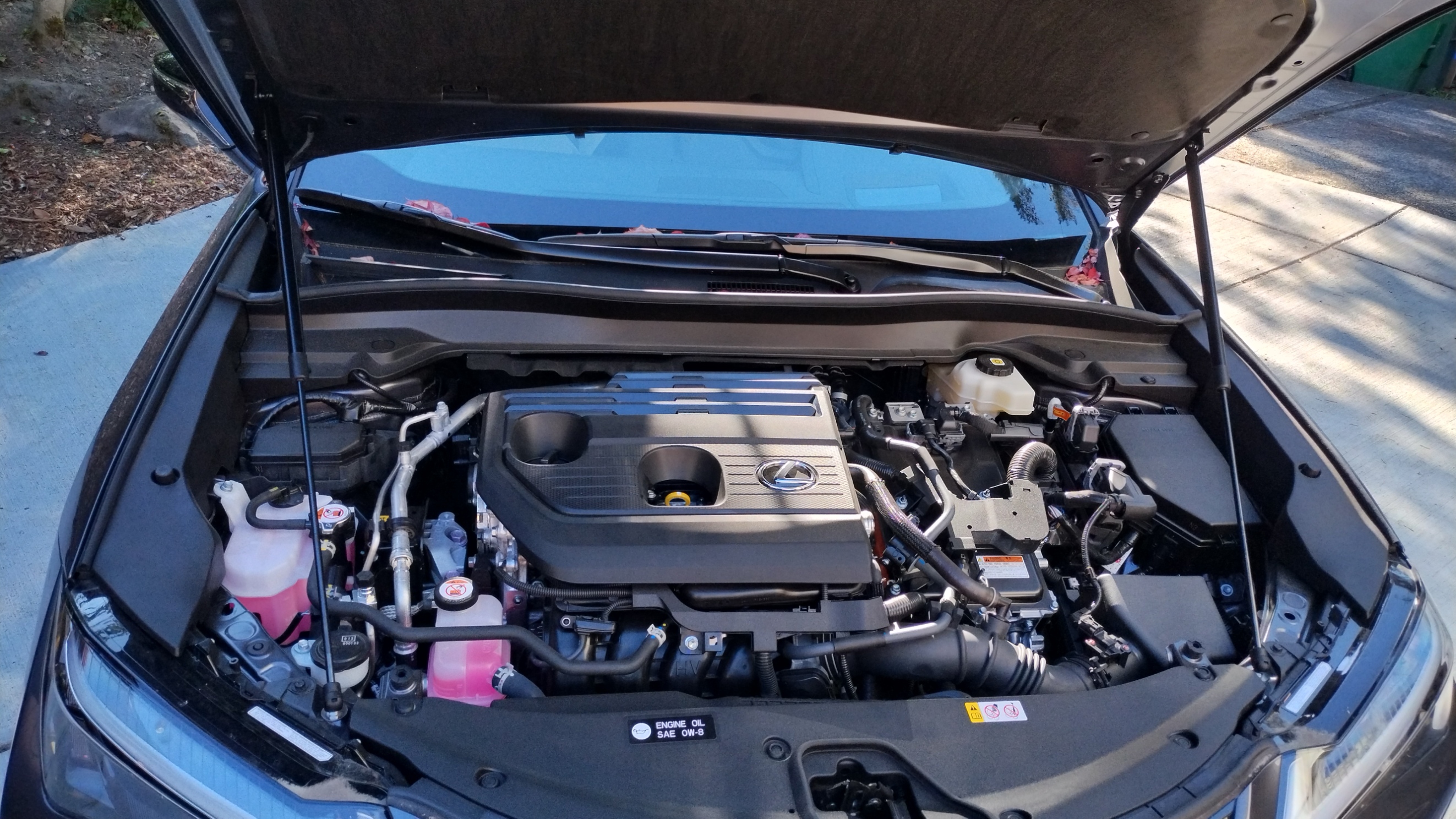Lexus UX Hood/Bonnet gas strut/damper bracket shim