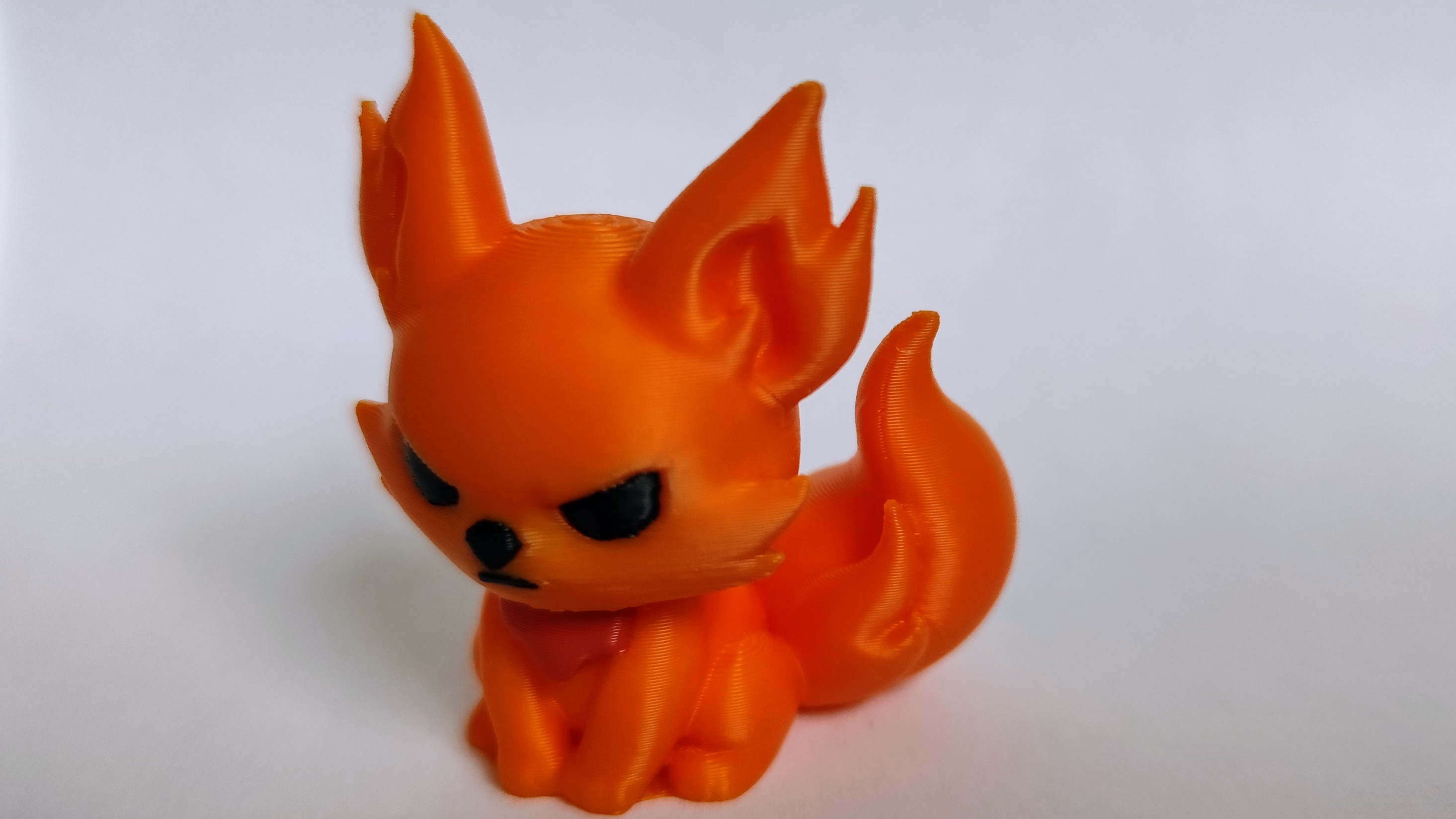 angry fire fox