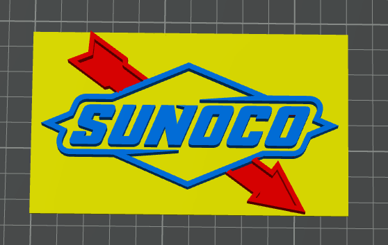 Sunoco logo for office \ workshop