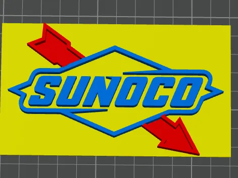 Sunoco logo for office \ workshop