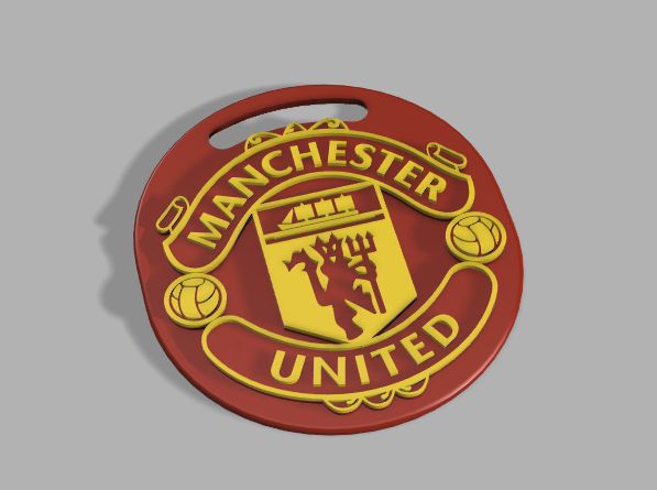 Manchester United keychain no AMS needed