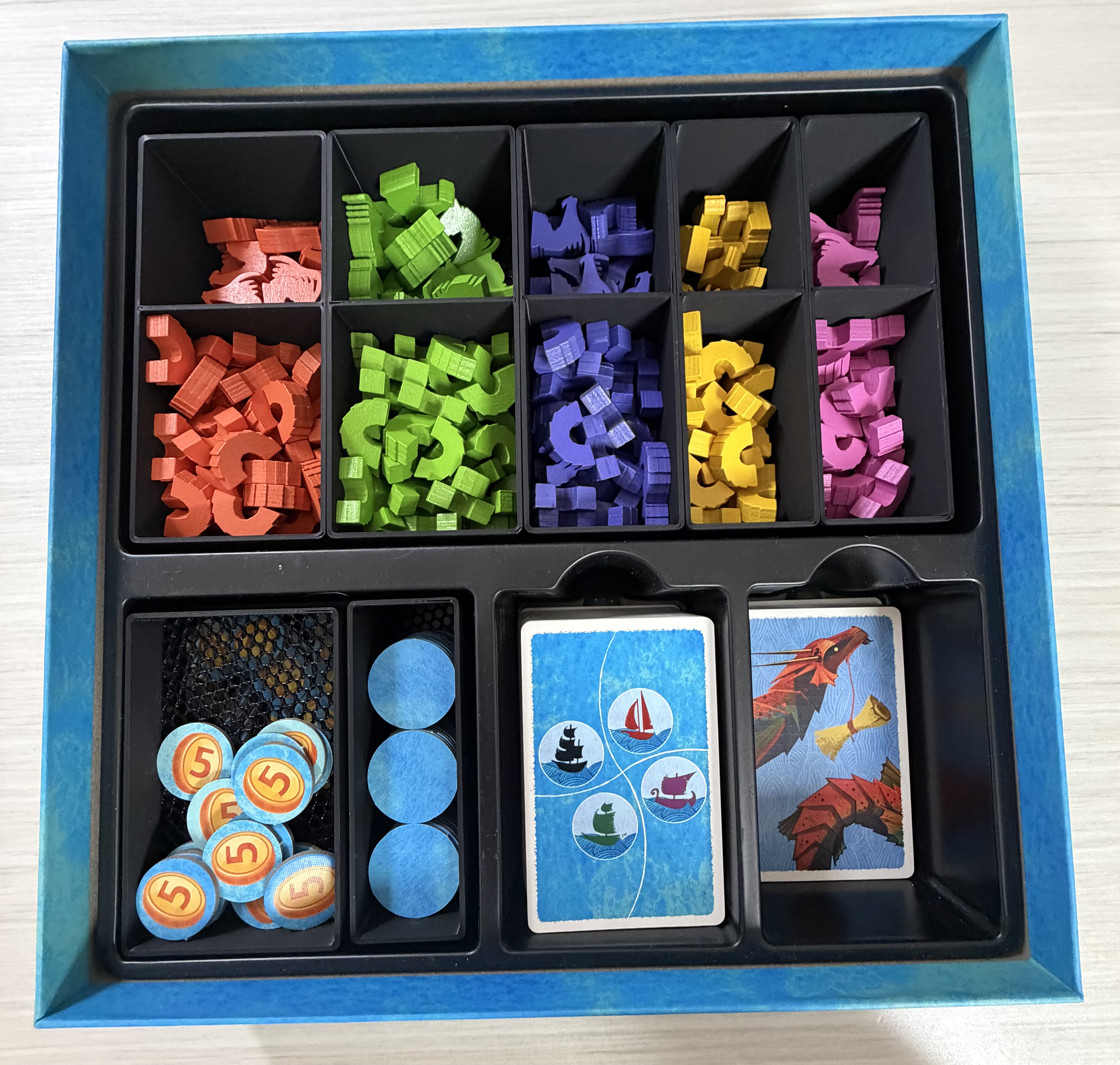 Sea Dragons inlay