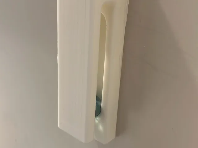Channeled Marble Towel Hook V2