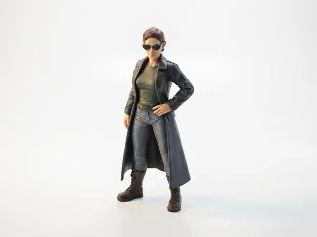 Trinity Matrix Character Figurine 3D Printable