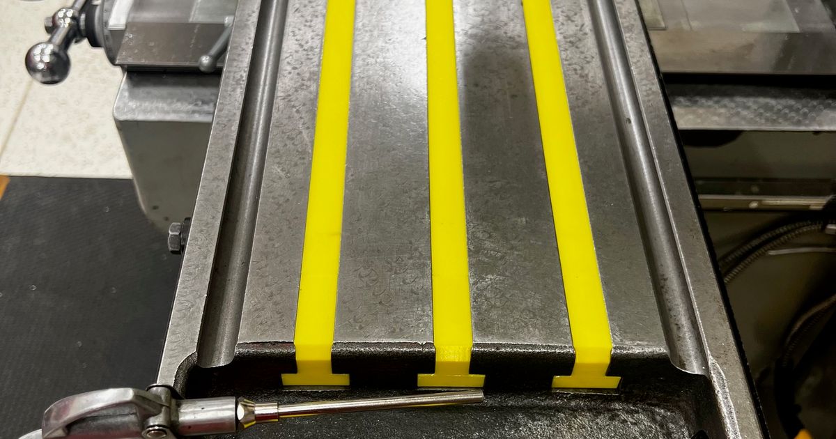 T-slot covers for milling maching by RB Tools | Download free STL model ...