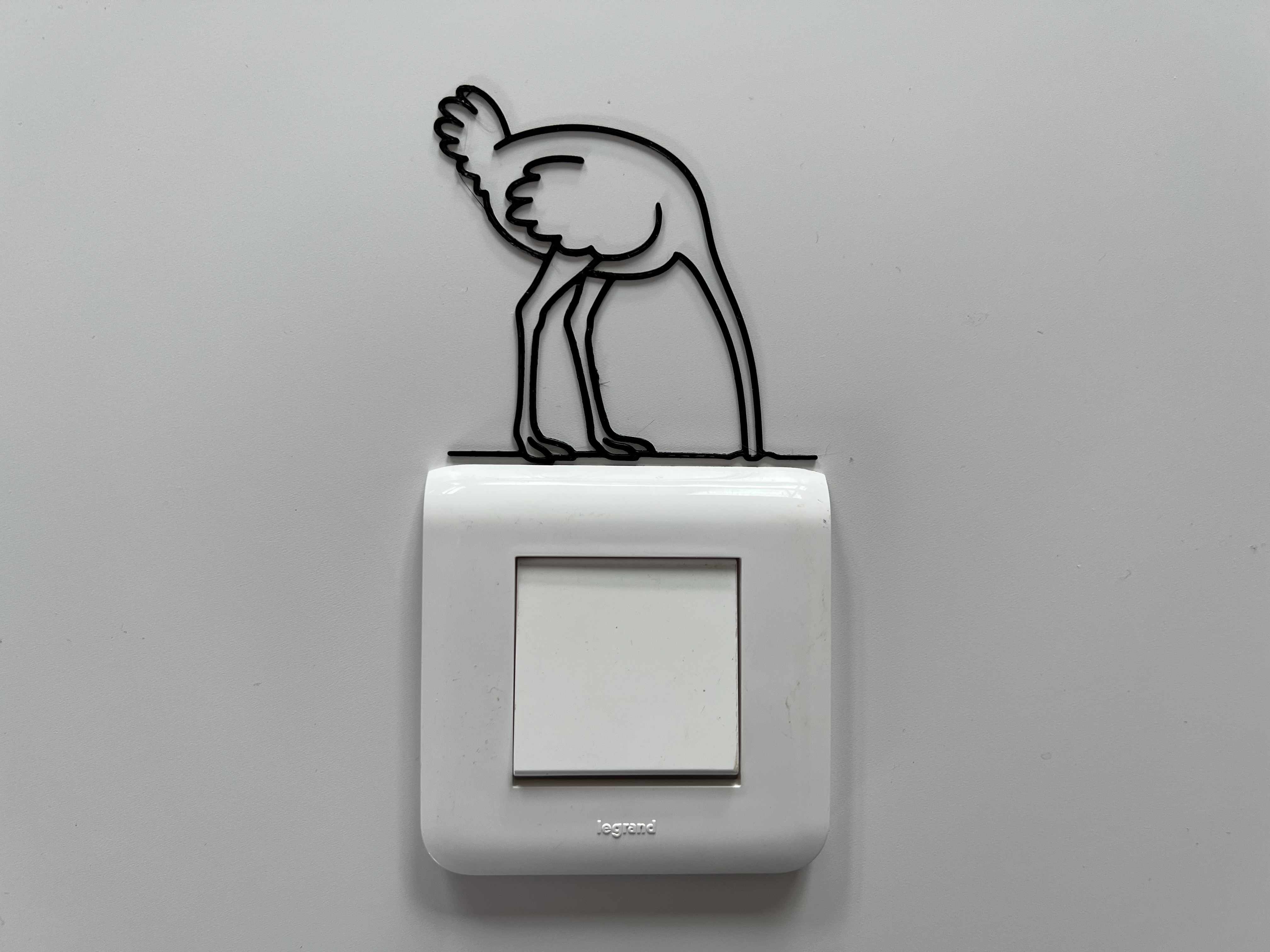 Wall Light Switch Decoration #14