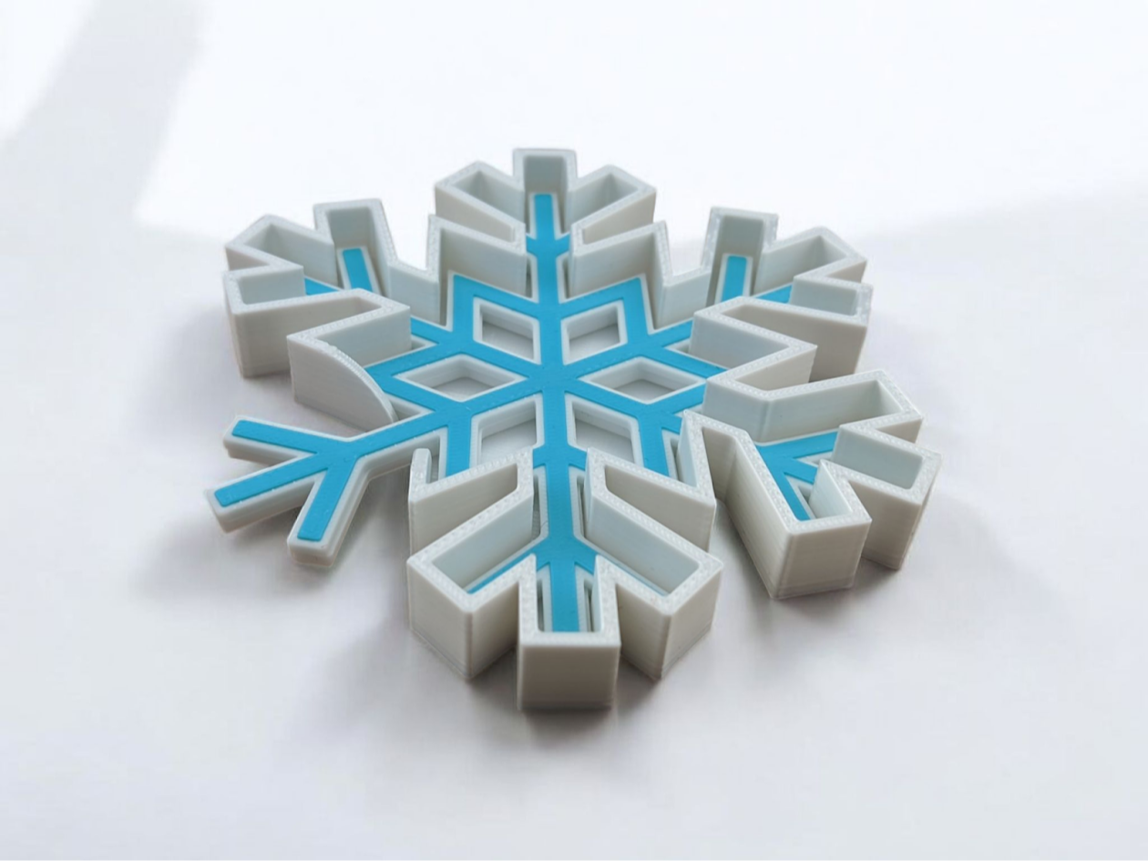 Snowflake Coaster Set