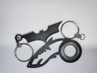 Keyrambit Shark 360 Degree Swivel Keychain