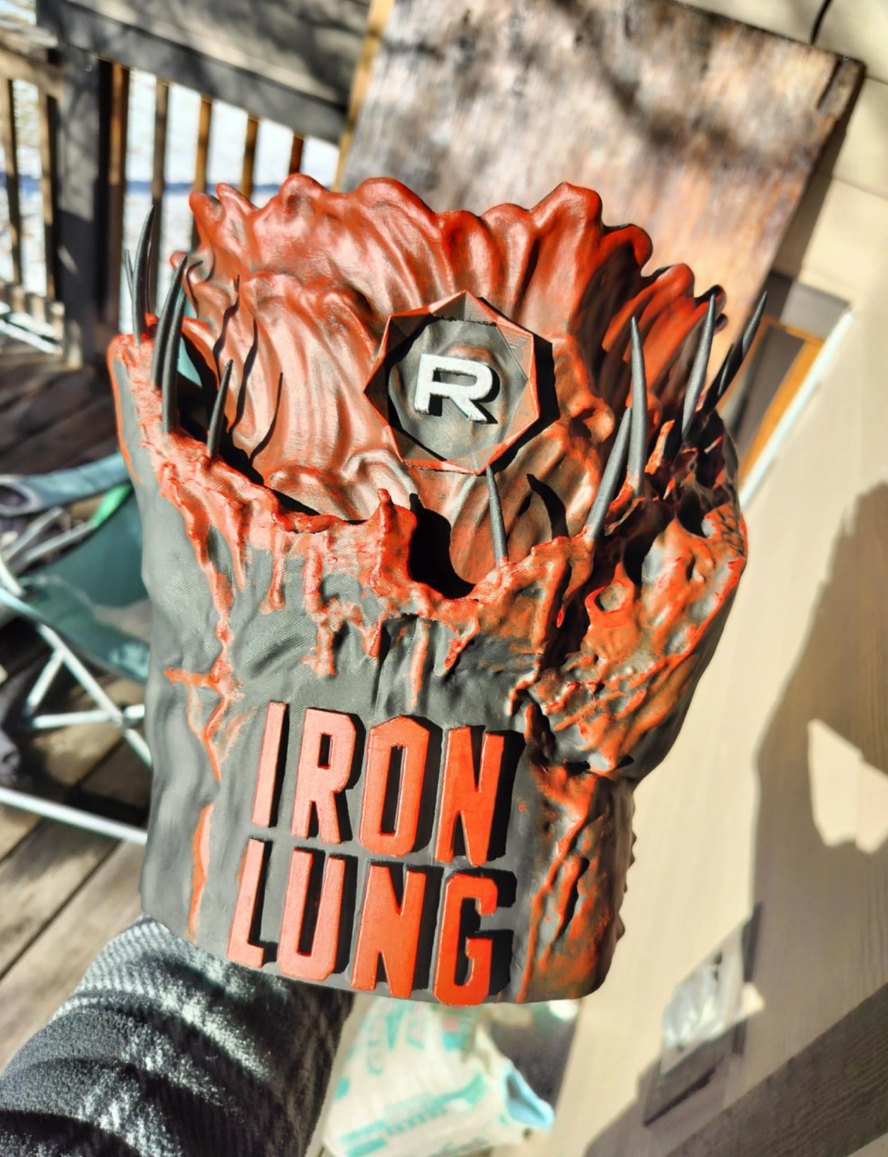 Hollowed out Iron Lung Bucket