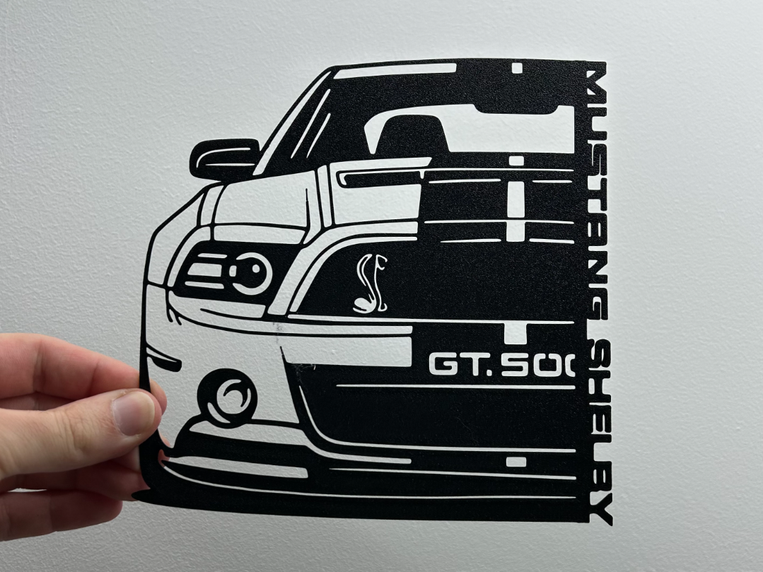 Ford Mustang GT500 - decorazione parete