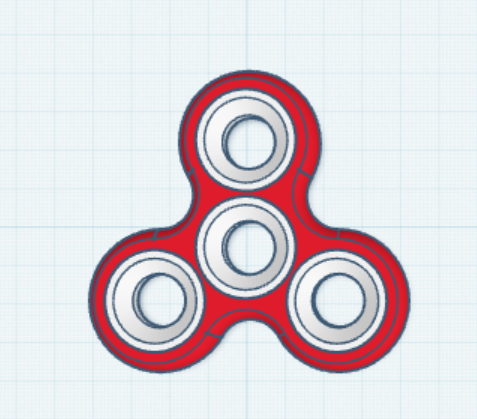 fidgetspinner tinkercad Tummie