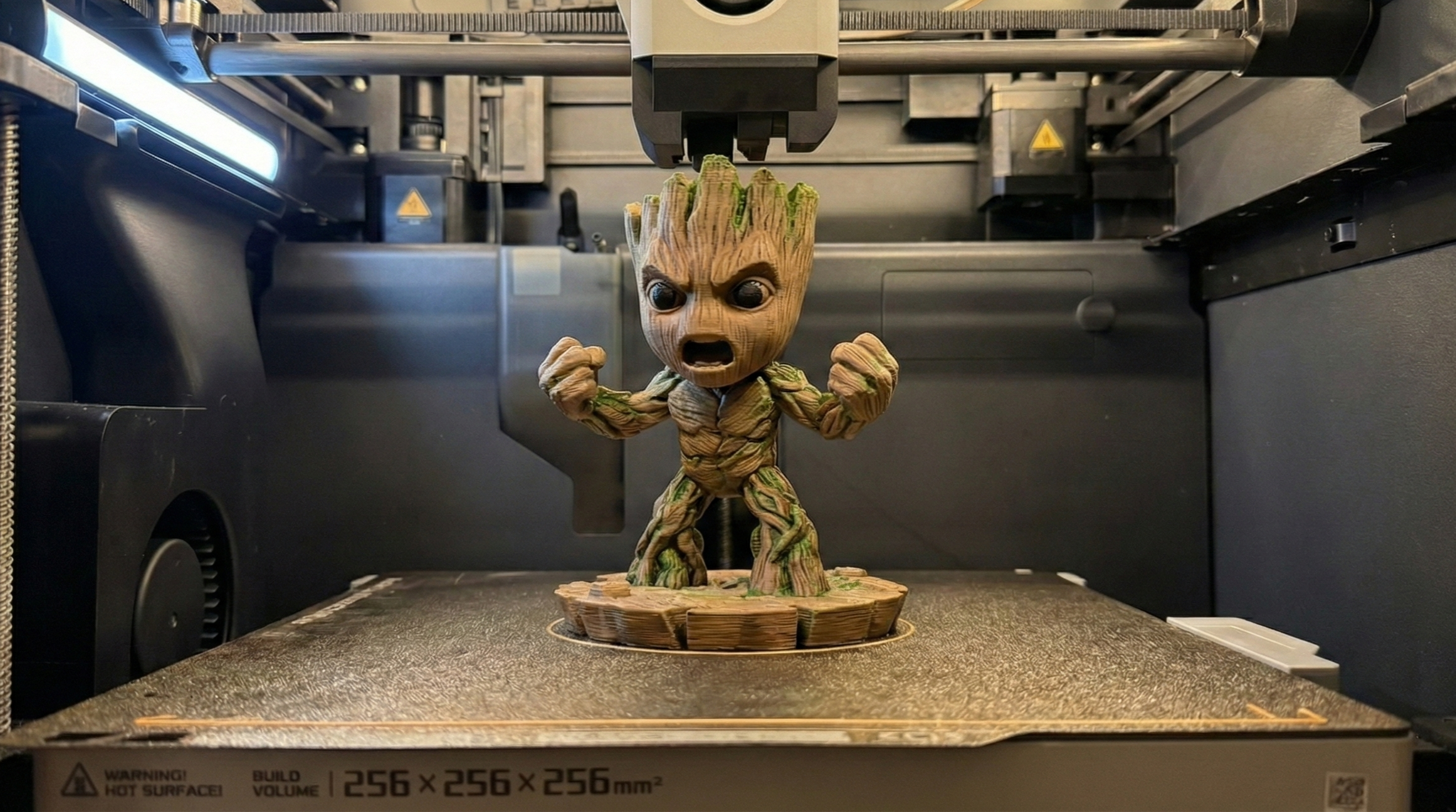 Angry Groot Chibi – Fierce Marvel Figurine