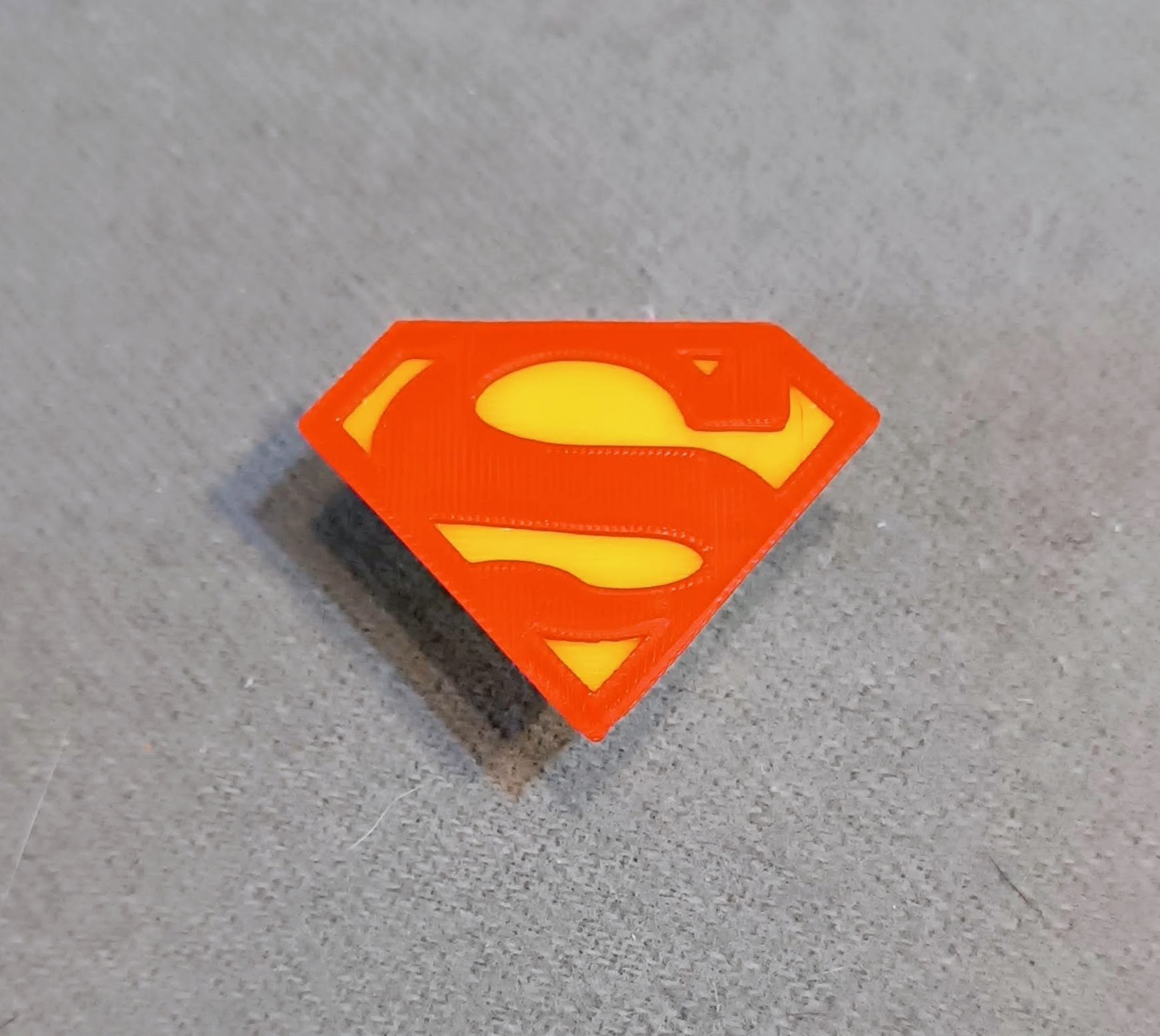 Superman Logo Scout Woggle - Up, Up and Away! (2 Colors / Easy Print)
