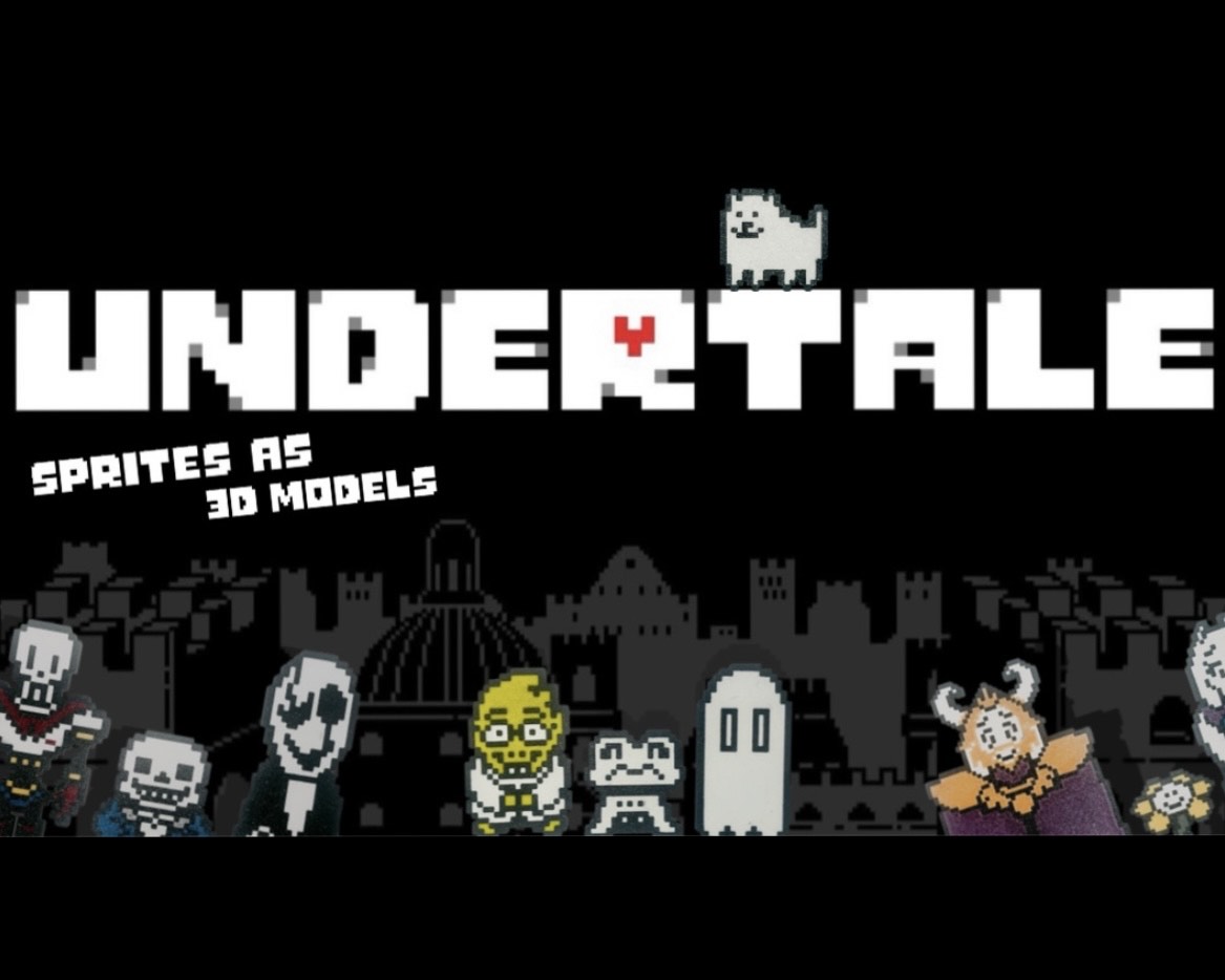 MMU3 Undertale sprites  (accurate proportions)
