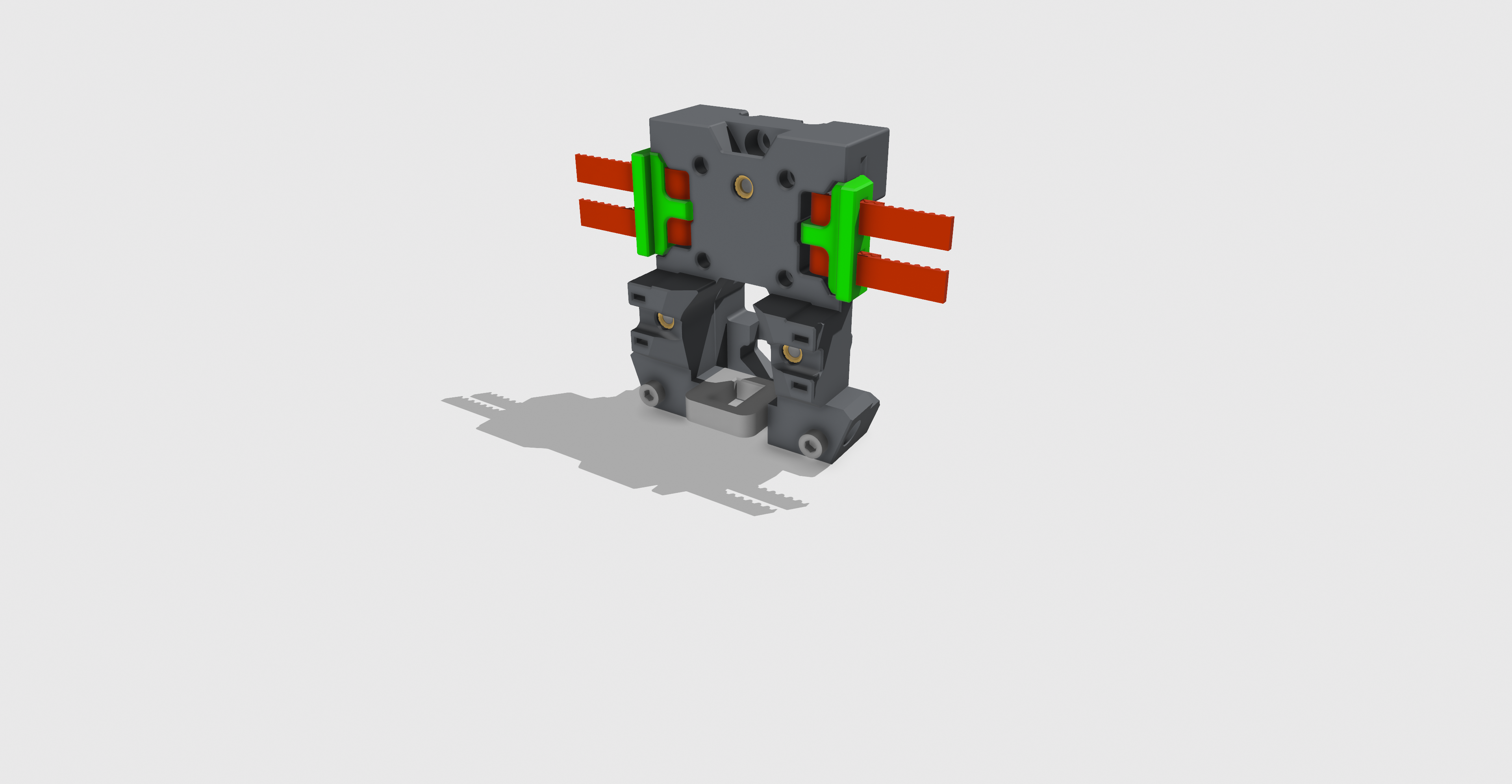 AntHead mount with cable holes and pcb klicky mount
