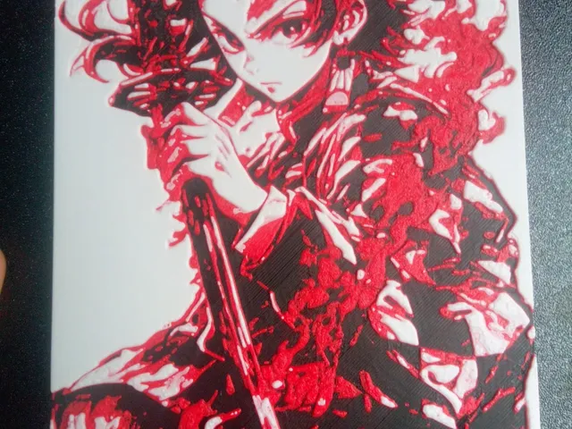Tanjiro kamado Chroma painting