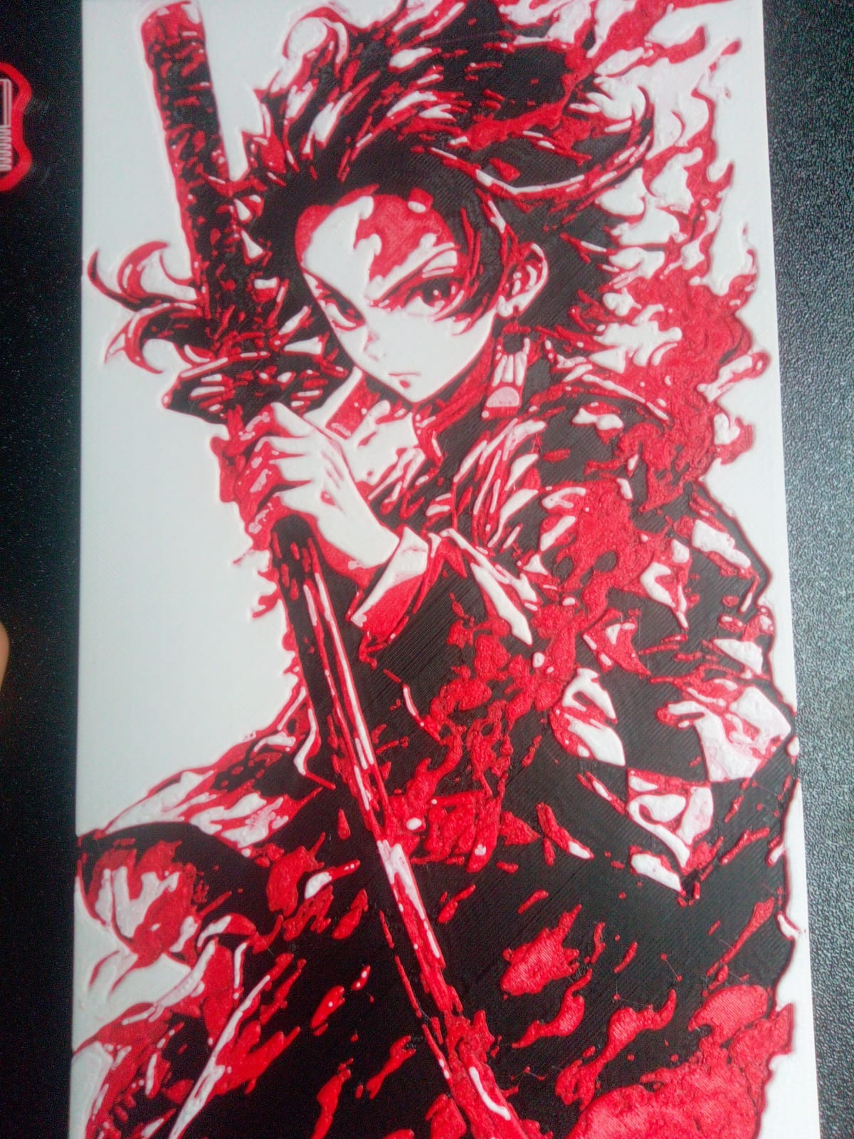 Tanjiro kamado Chroma painting