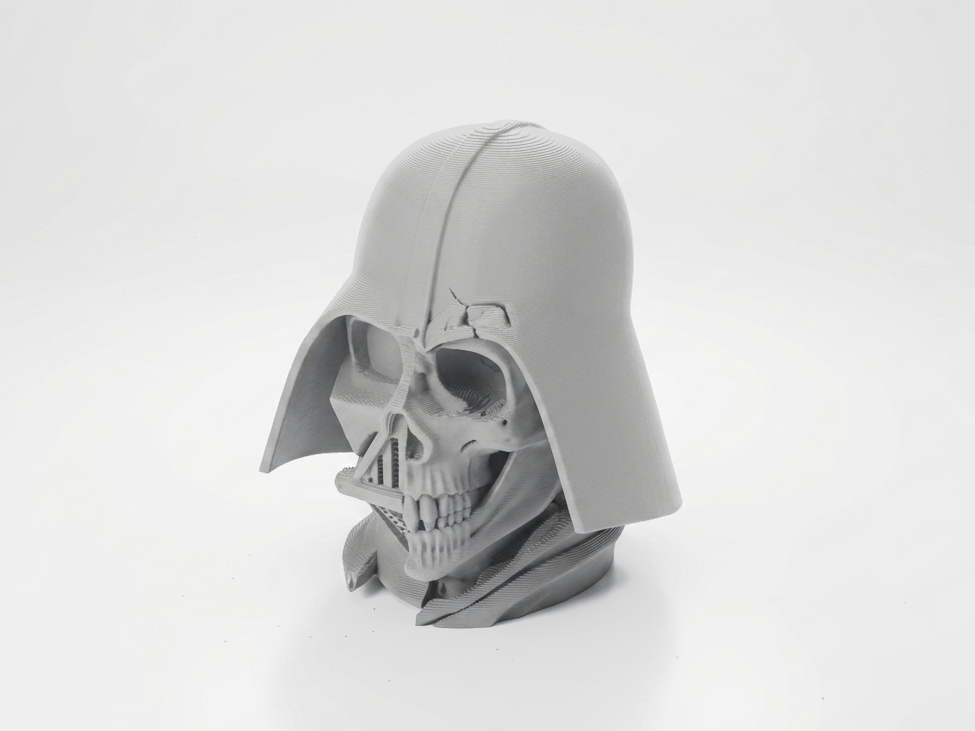 Half Skull Darth Vader Sculpture 3D Printable