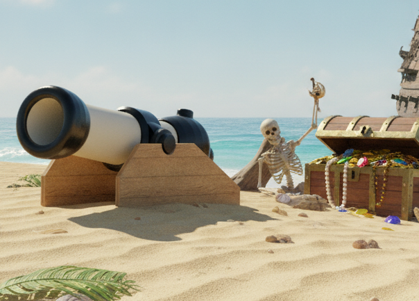 PVC Pirate Cannon Prop