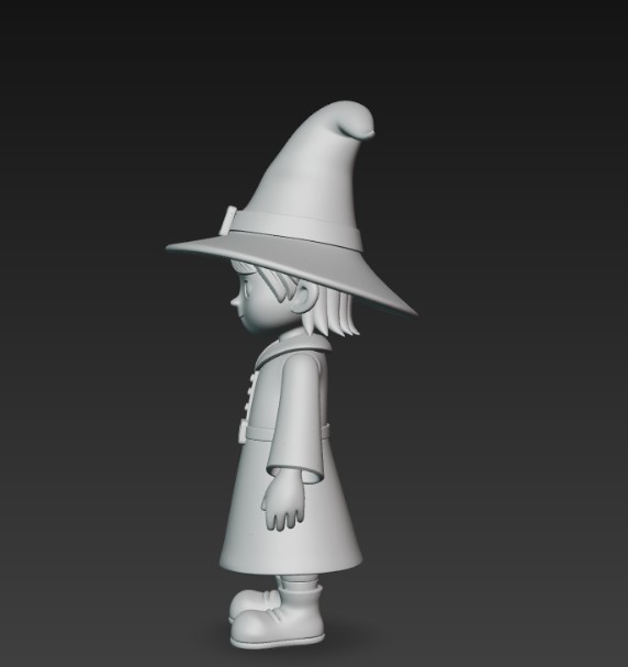 Miniatura 3 do modelo 3D the little wizard