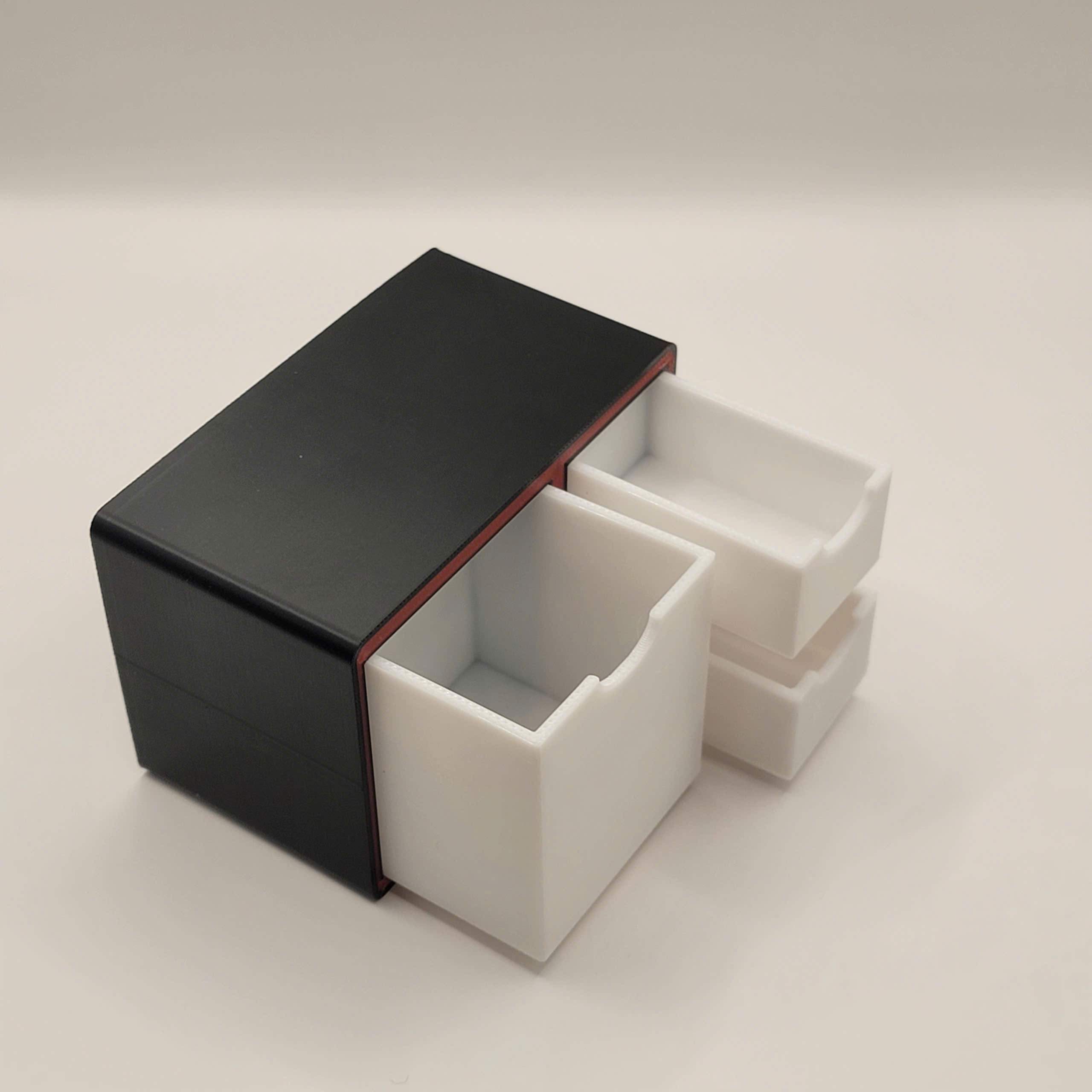 Compact 3-Drawer Desk Organizer | Modular Storage Box