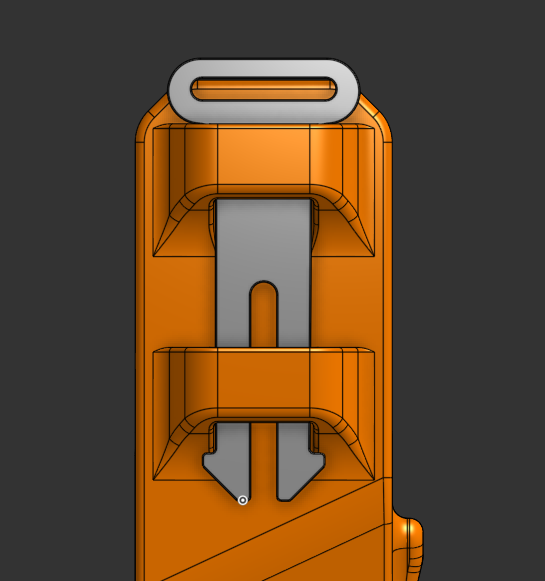 Goblin holster - MOLLE stick for SCRD belt