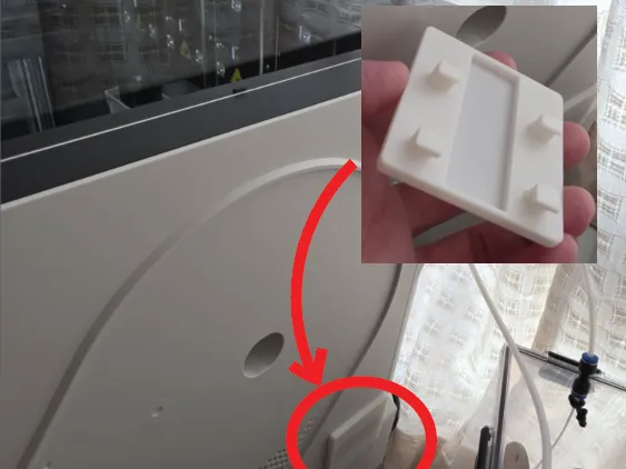 snapmaker u1 automatic filament feeder module hole plug