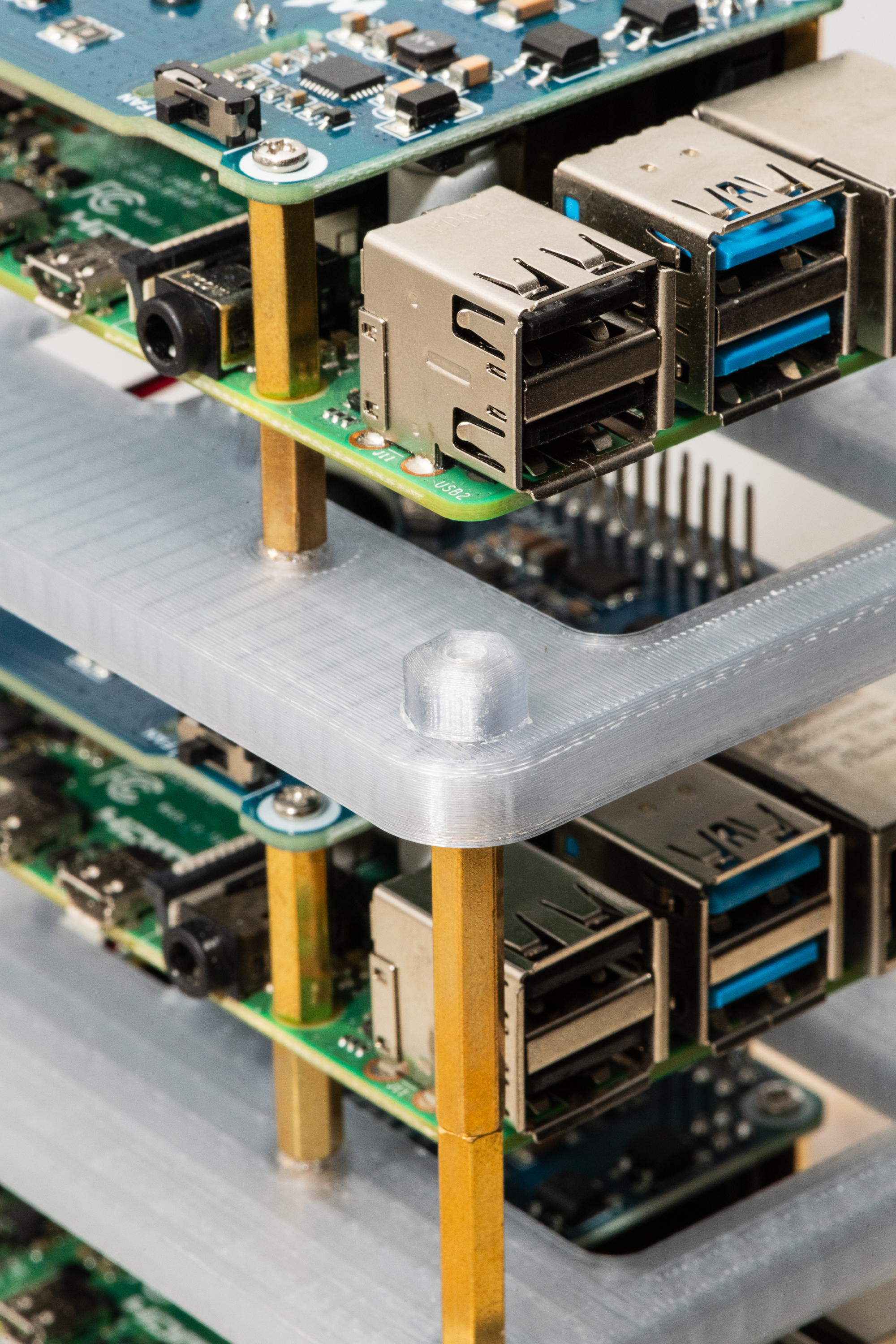 Miniatura 6 do modelo 3D Raspberry Pi MOBSS - Modular Open Benchtable Stackable System