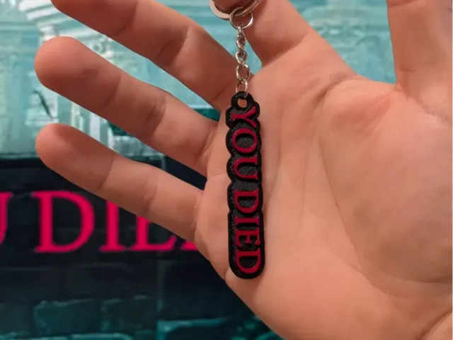 You Died - Elden Ring - Keychain