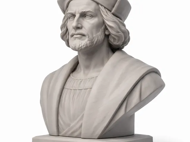 Christopher Columbus Bust