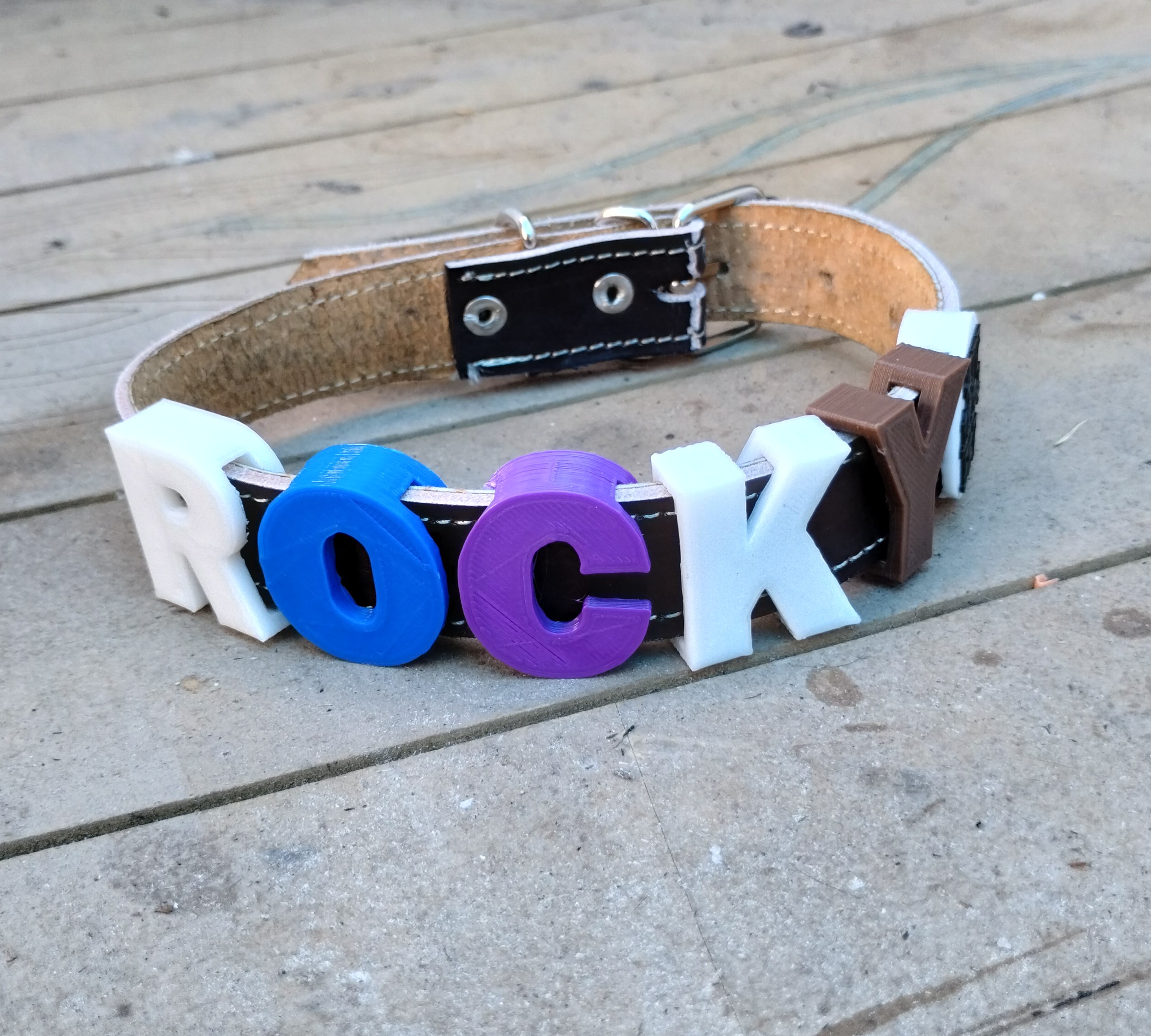 Letters for Dog Collar