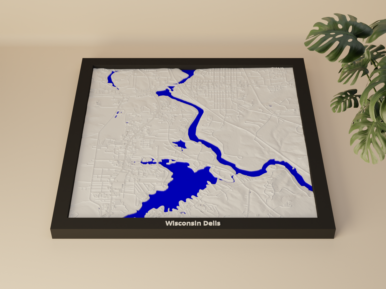 Wisconsin Dells, United States - 3D Miniature