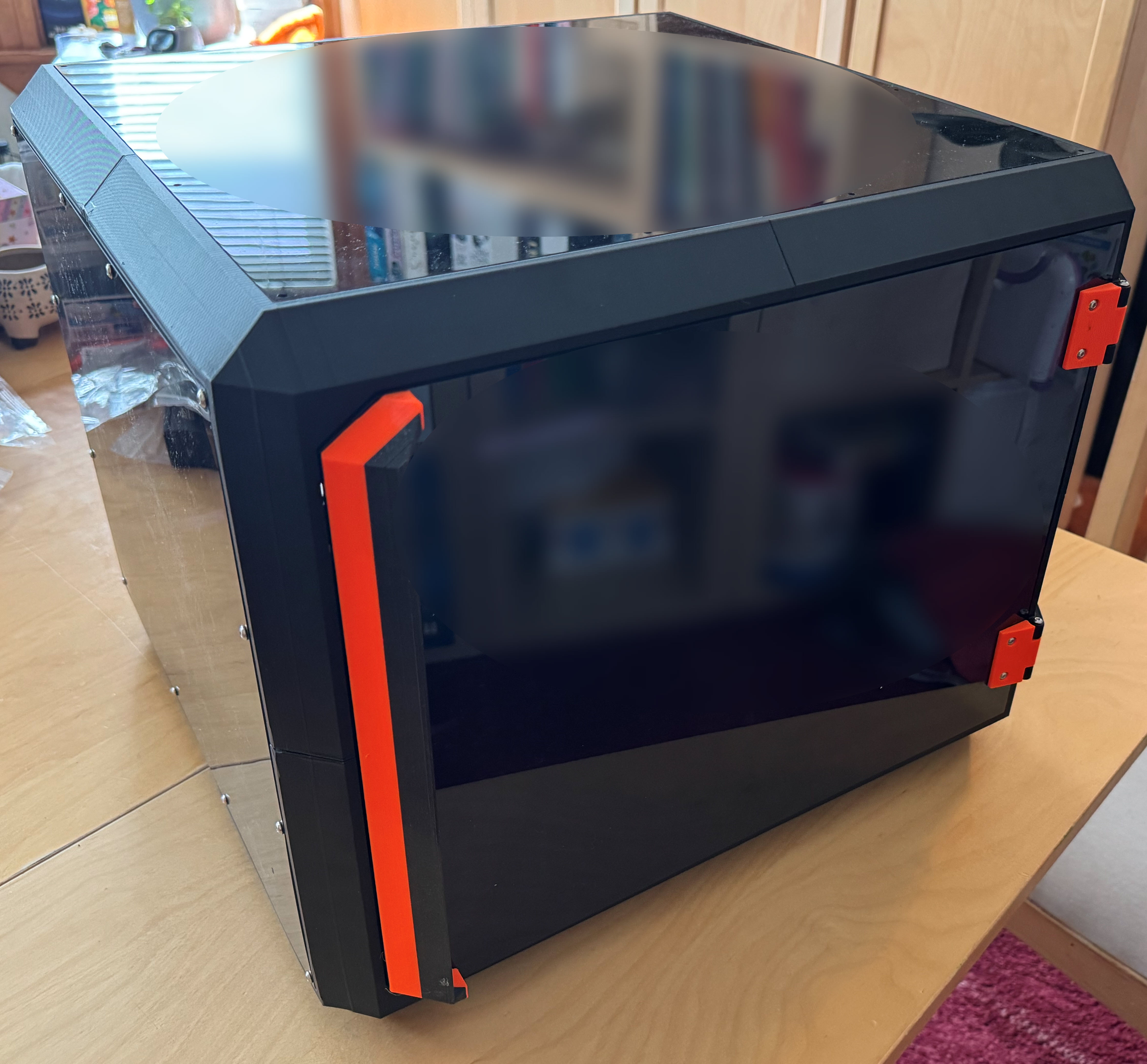 Right Hinged Version of front frame for CoreBOXX 3D model thumbnail