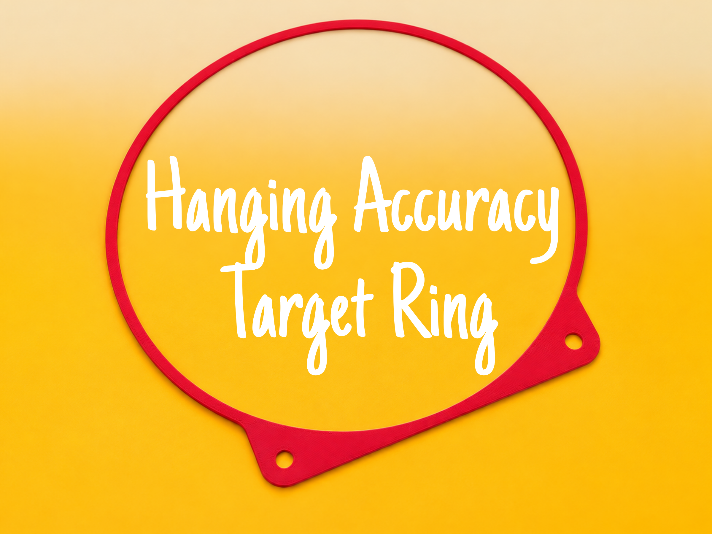 Hanging Accuracy Target Ring