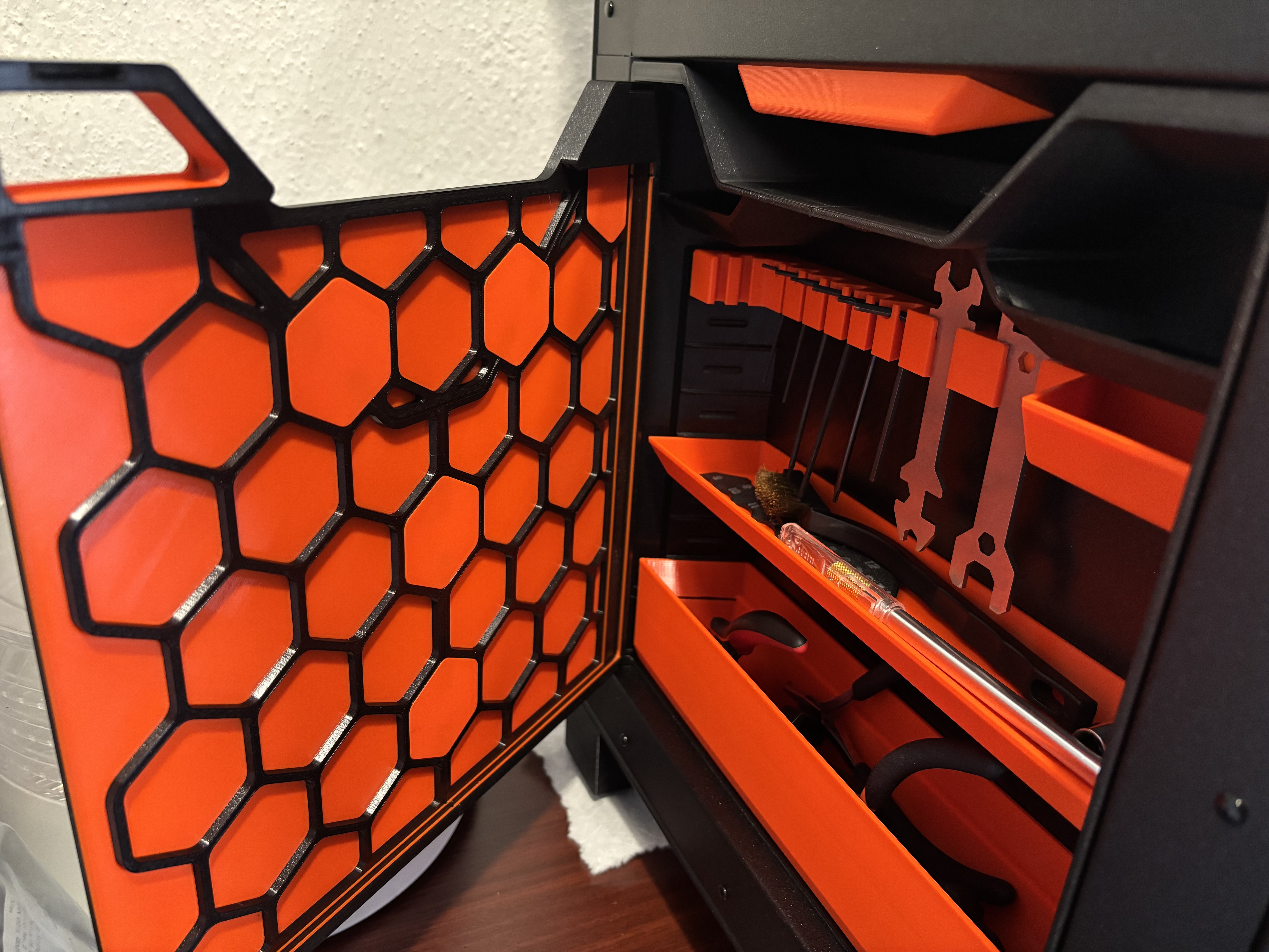 Prusa Core One Side Storage (20x5x2 Magnets)