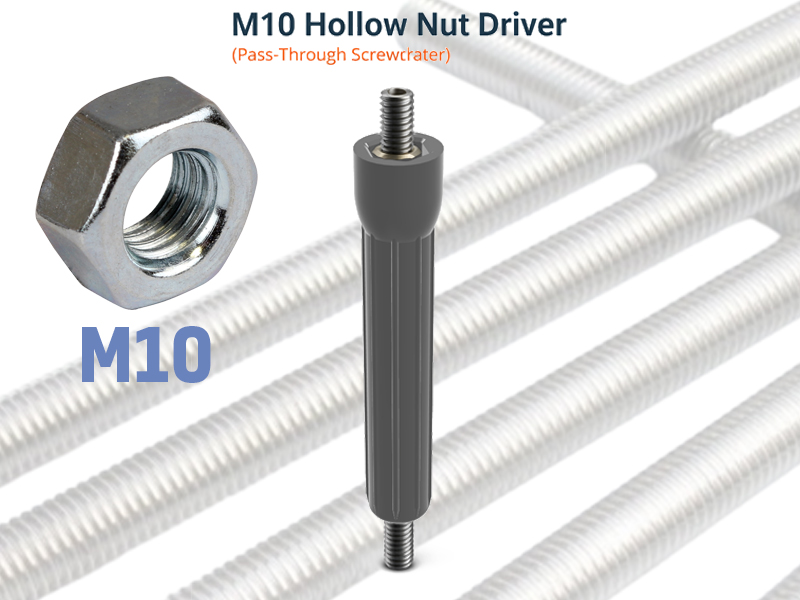 M10 Hollow Nut Driver