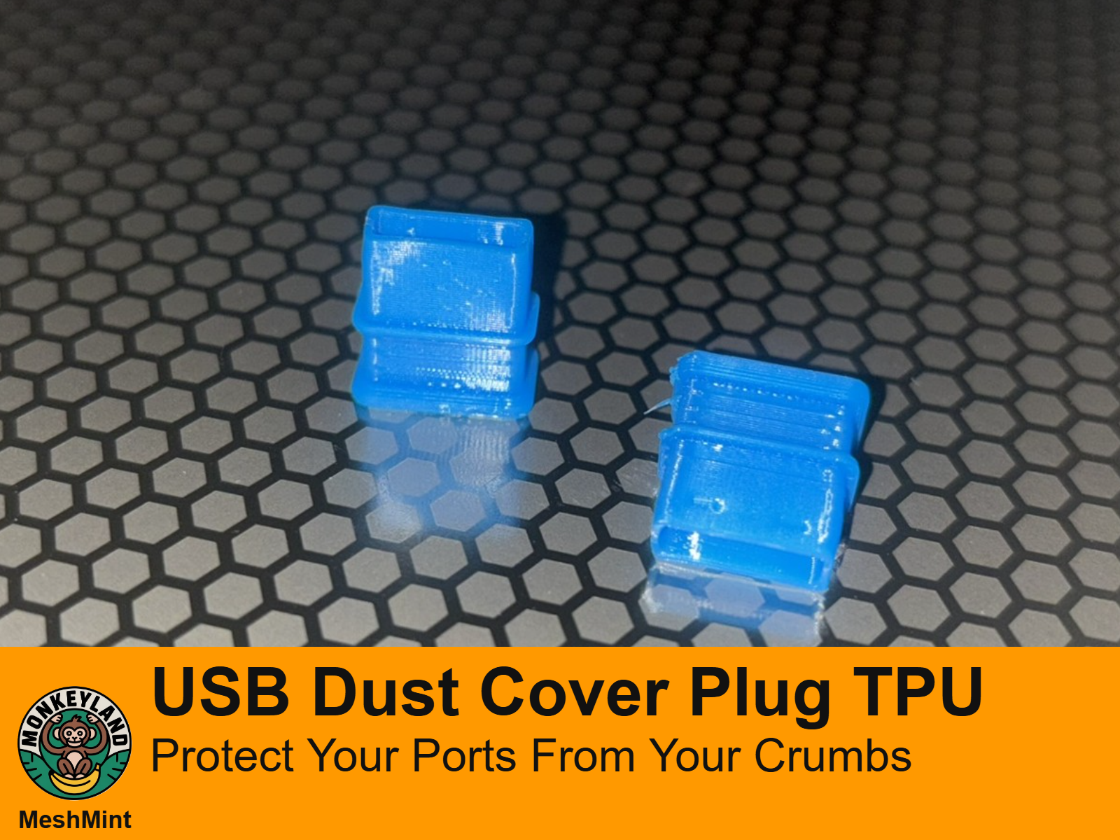 USB Port Dust Cover - Protect Your Ports From Your Crumbs
