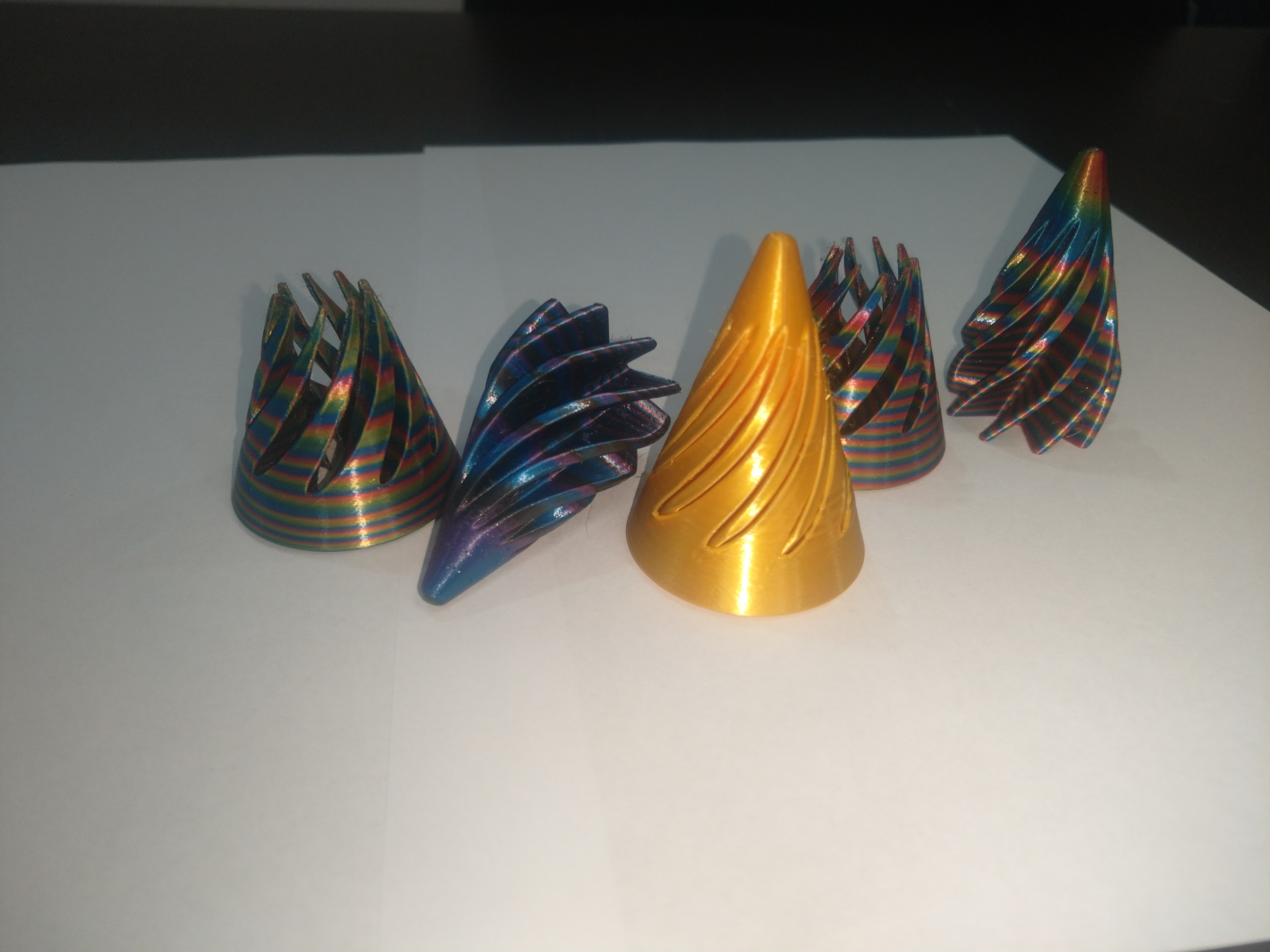 Spiral Cone Fidget !!! 5cm mini !!! PLA+PETG 5cm mini