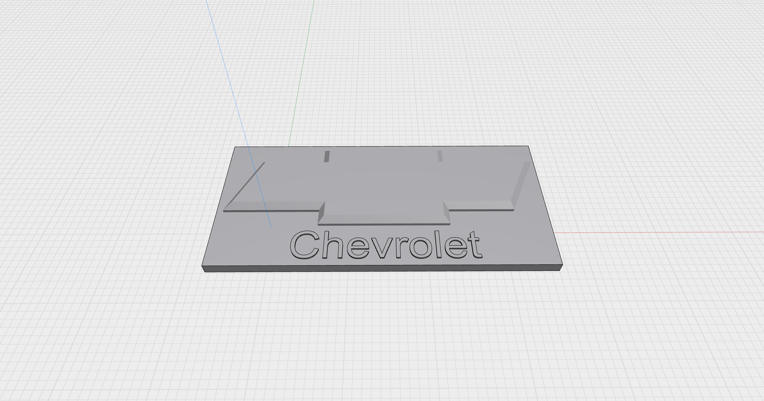 Chevorlet Wallhanger