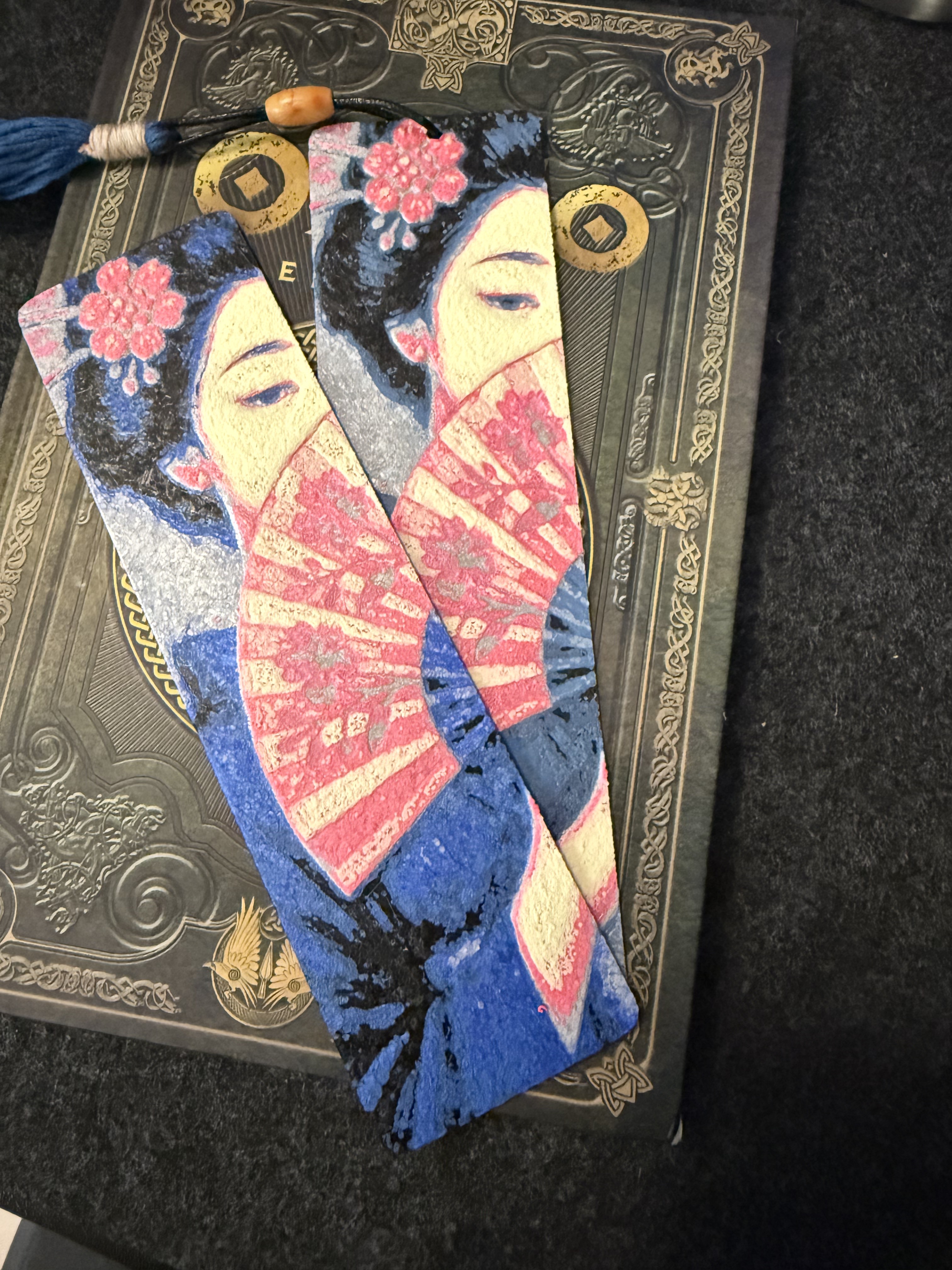 Bookmark geisha — miniatura 3