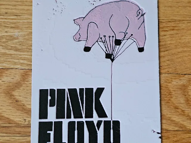 Pink Floyd Animals Tour Poster Hueforge