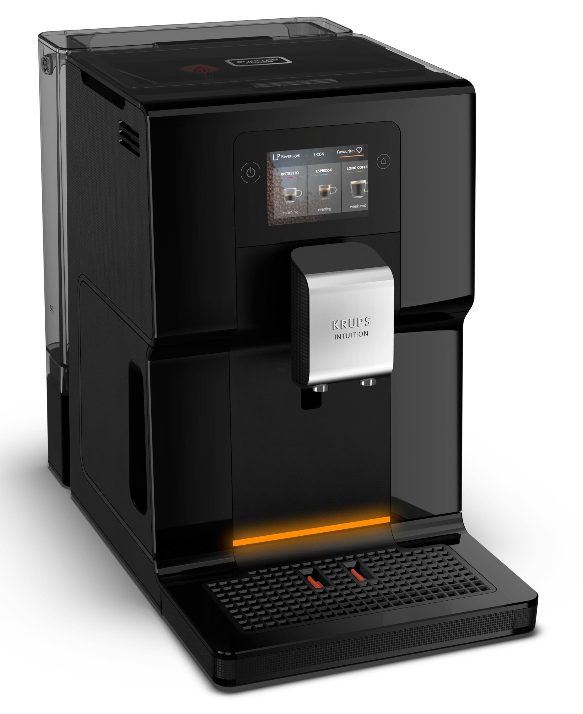 KRUPS INTUITION kawa coffee ekspres - Osłona dyszy w trakcie płukania 3D model