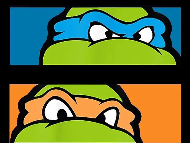 MINI COMIC STRIP FOR TMNT TEENAGE MUTANT NINJA TURTLES SETUP.