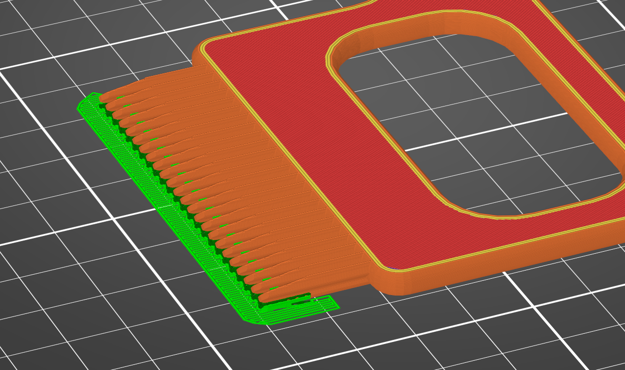 Zig-zag nit comb — miniatura 3