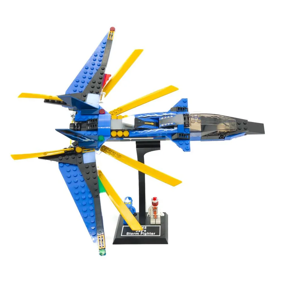 Display Stand for LEGO Ninjago Jets 71770, 9442, 71704, 70721 by