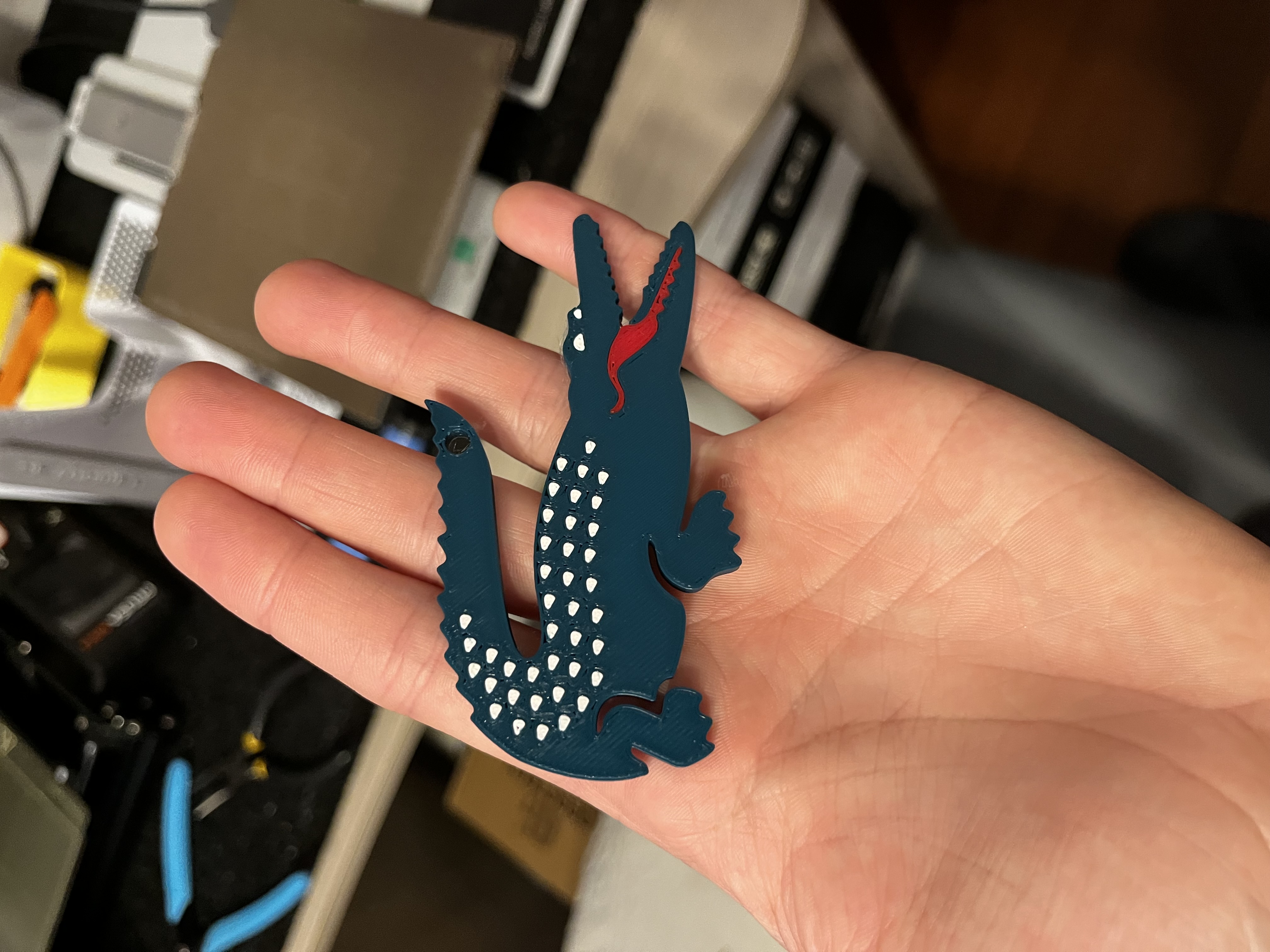 Lacoste Keychain