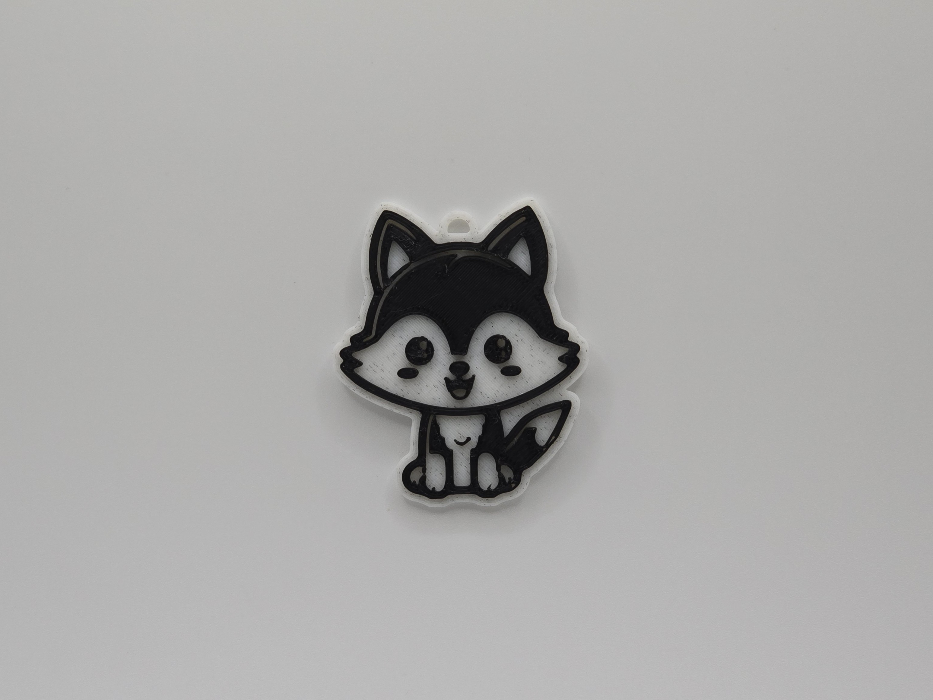 Cute Wolf Keychain