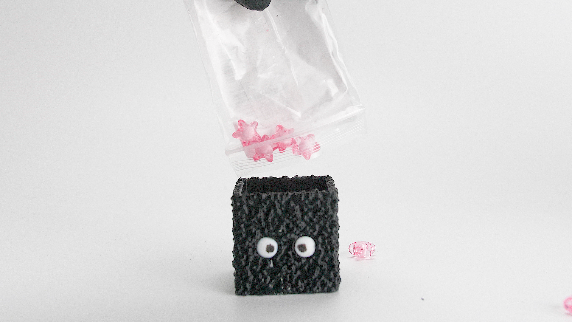 Mini Soot Sprite Pixel Storage Box (Gridfinity compatible 1x1)