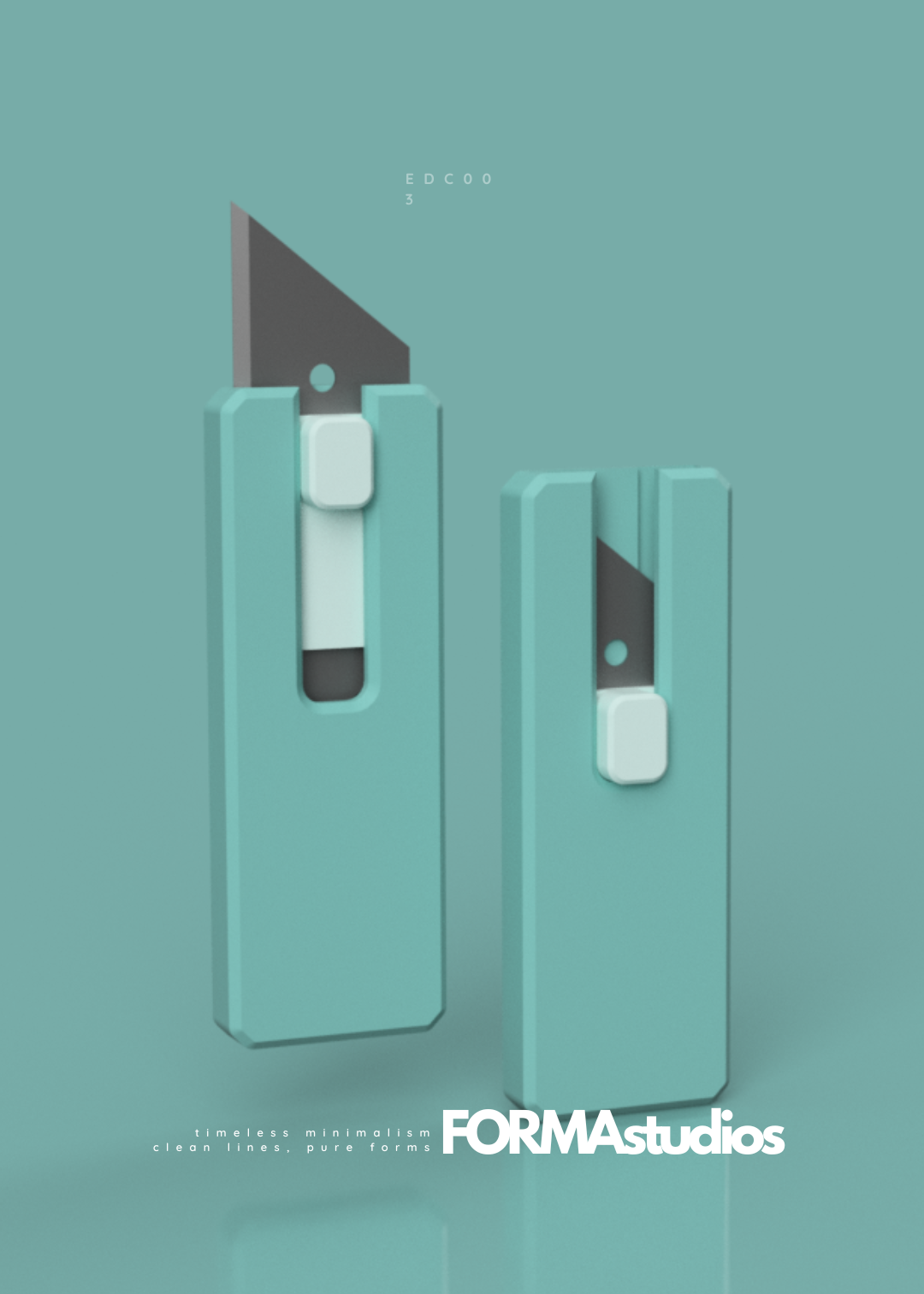 Utility Cutter Tool - FORMAstudios EDC003