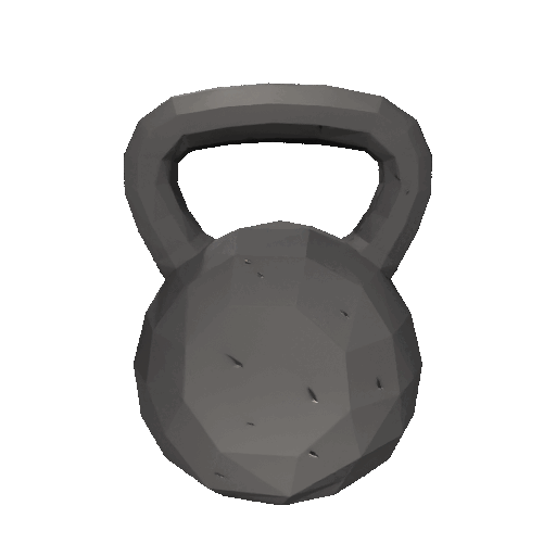 Low Poly Kettlebell — thumbnail 2